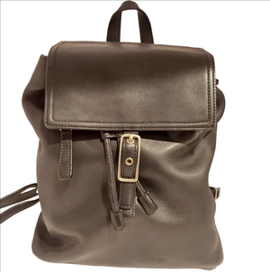 Vintage COACH Legacy Handcrafted Leather Black Backpack